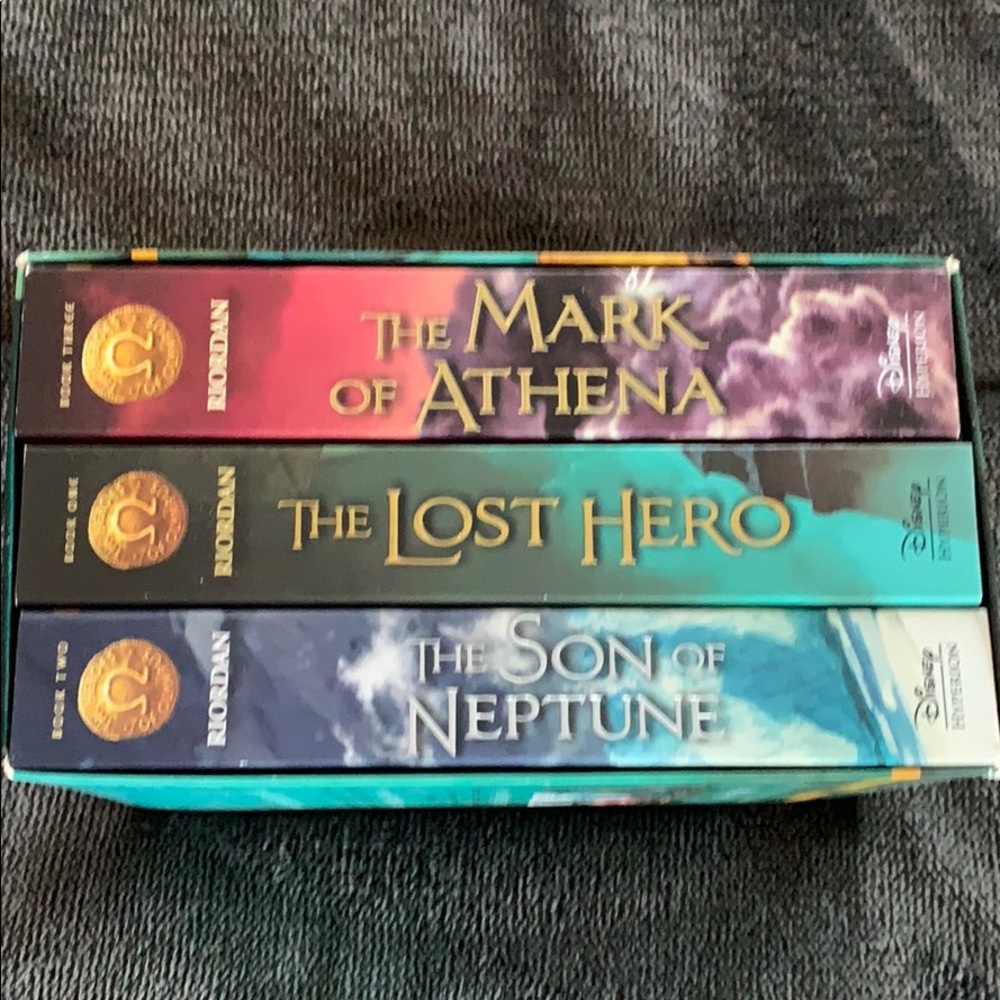 Rick Riordan The heroes of Olympus three pack